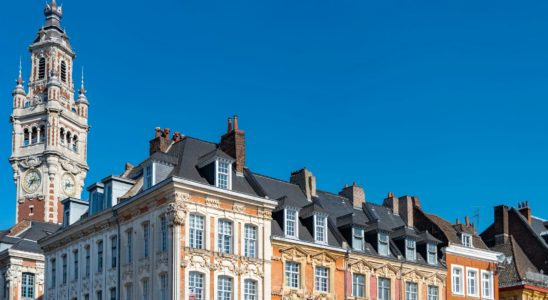 Lille, ancient houses in the center