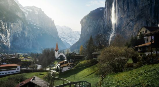 Village Church of Lauterbrunnen valley - Lauterbrunnen, Switzerland